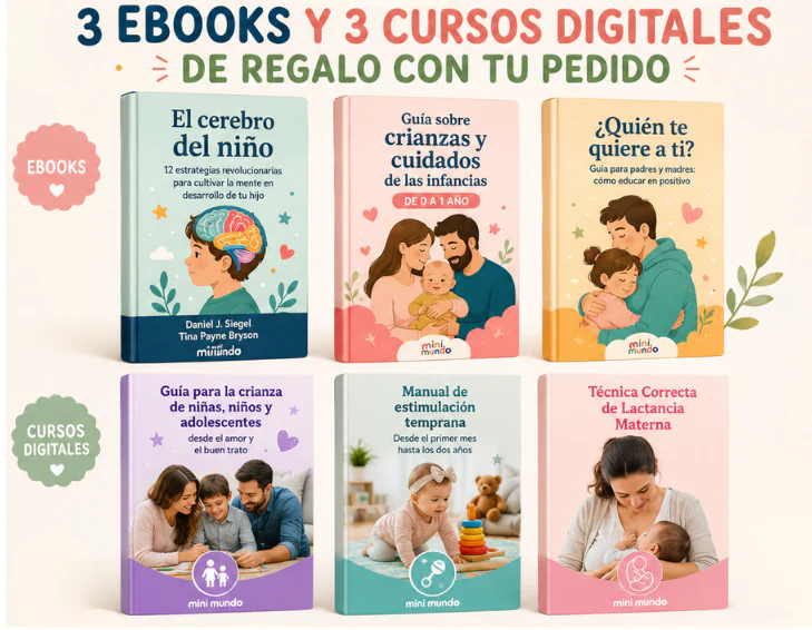 3 eBooks y 3 cursos digitales de regalo con tu pedido